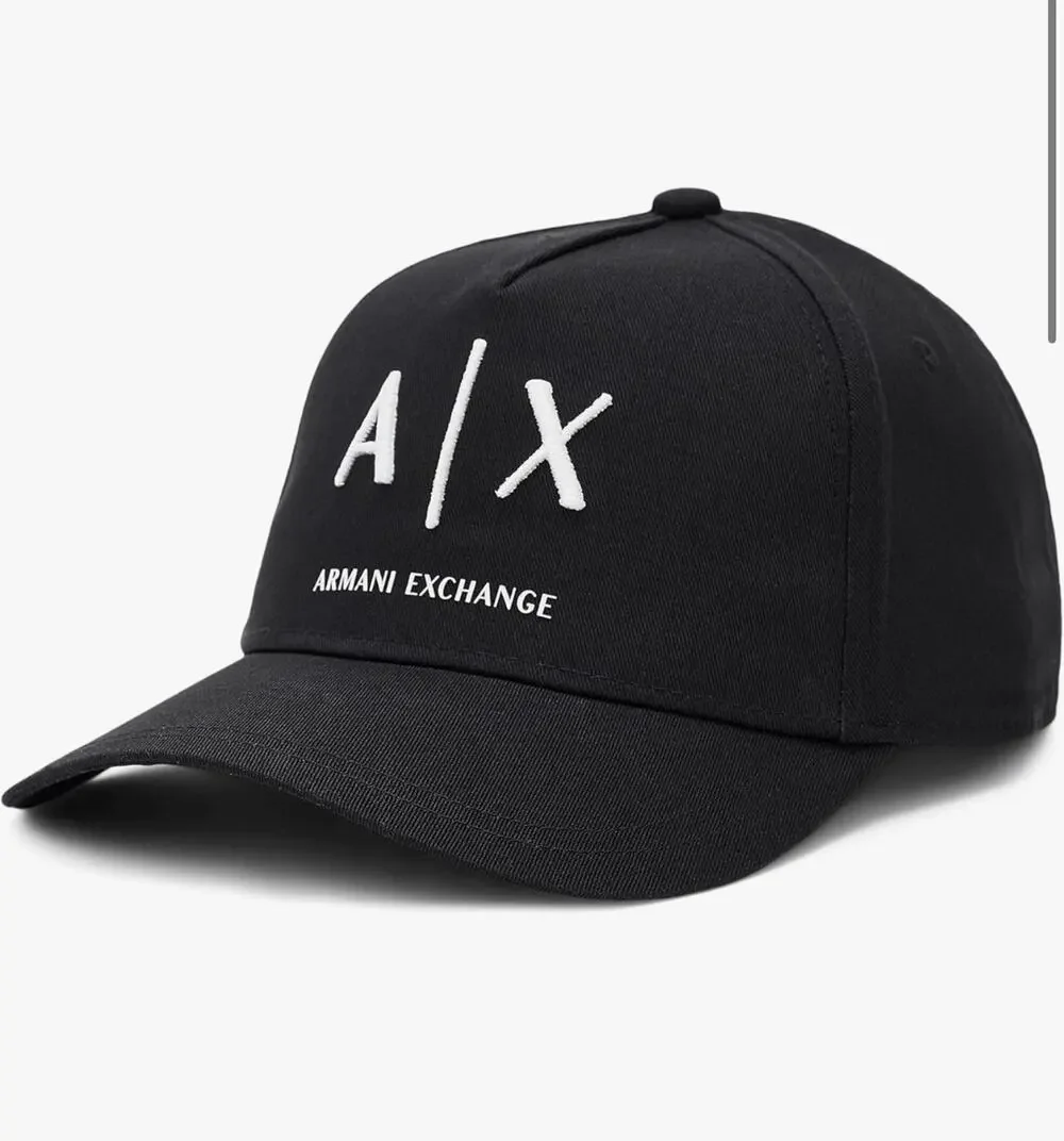 New Armani Exchange AX Mens Logo snapback Hat